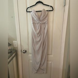 NWT Zimmerman Strapless 100% Silk Draped Dress
